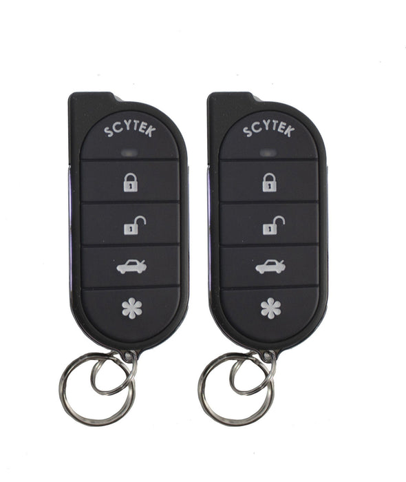 Car Alarm Anti Theft Security System G27 Scytek + 2 x Power Door Lock Actuators