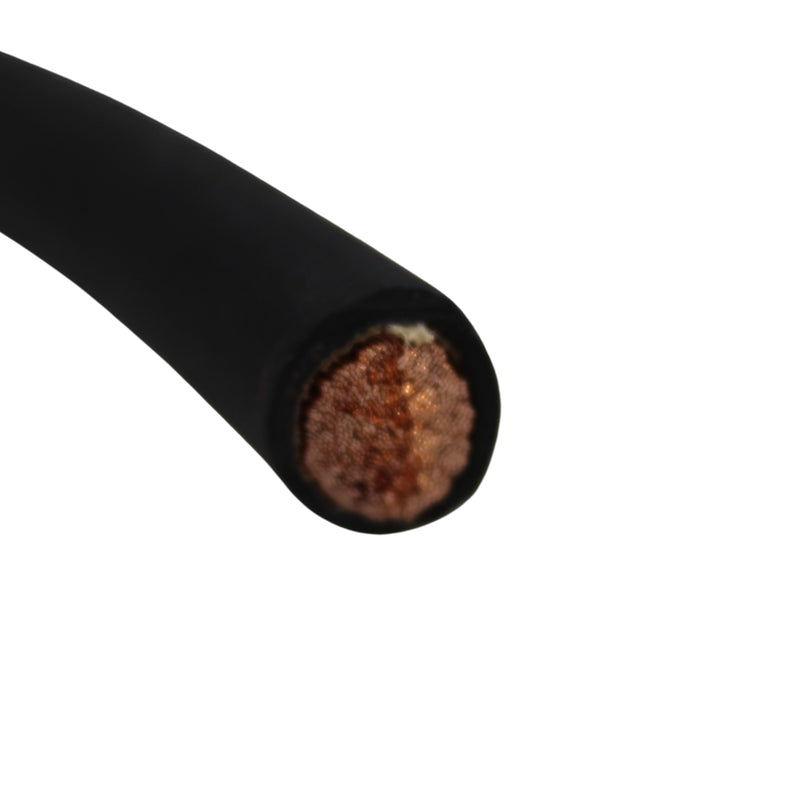 GP Car Audio 0 AWG Competition Copper Power/Ground Wire Blk Lot Cut By The Foot