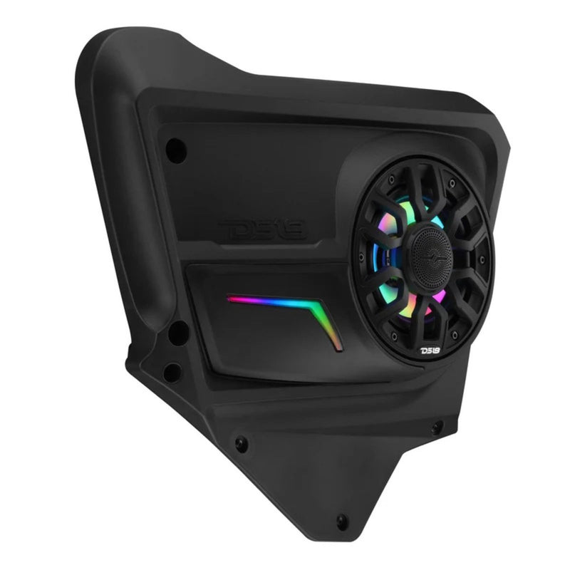 Can-Am Maverick X3 Max 2017-Up Rear Door Speaker Loaded Panel Pair LED CAX3BD6LD