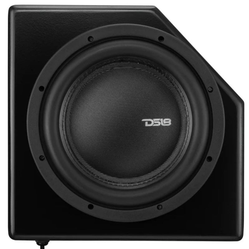 10" 600W RMS Under-Seat Sub Enclosure Can-Am Maverick X3 4-Door Rear Passenger