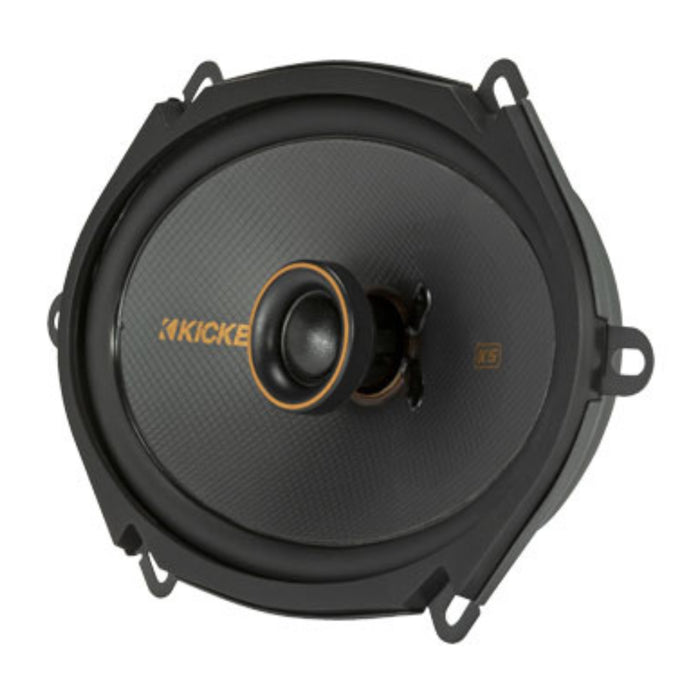 Kicker KS Series Pair of 6"x8" 2-Way 4 Ohm 75 Watts Coaxial Speakers 51KSC6804