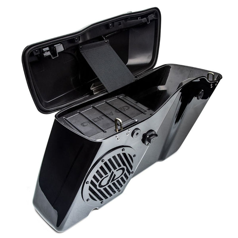 DD Audio Harley-Davidson 8" Saddlebag Speaker Enclosure Kit Pair HD8-SBKa