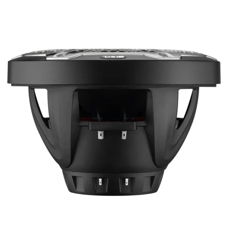 DS18 10" 450W RMS 4-Ohm Marine 2-Way Hybrid Speaker Pair w/ RGB LED NXL-10MD-BK