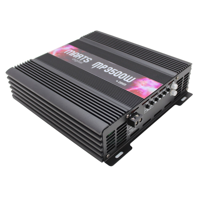 Marts Digital Premium Monoblock Amplifier 3,500 Watts 2 Ohm Class D MP-3500-2