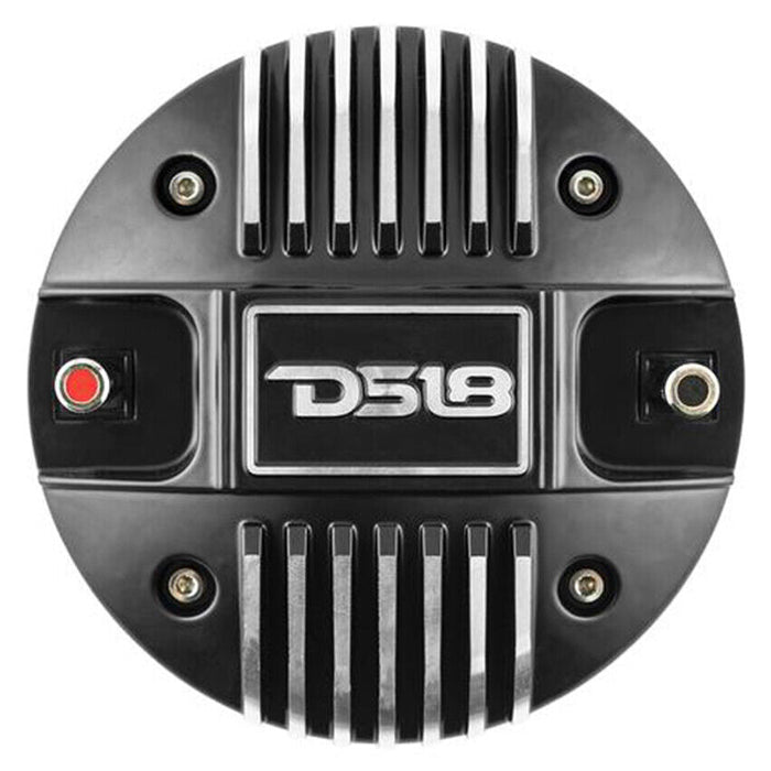 DS18 PRO-D1 2" 640W Titanium 4 Bolt Compression Driver 8 Ohm Car Audio