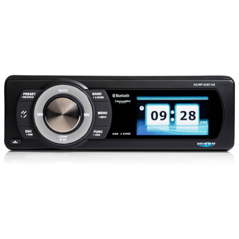 Aquatic Harley Motorcycle Satellite Bluetooth Radio /w Free DS18 6 Speakers