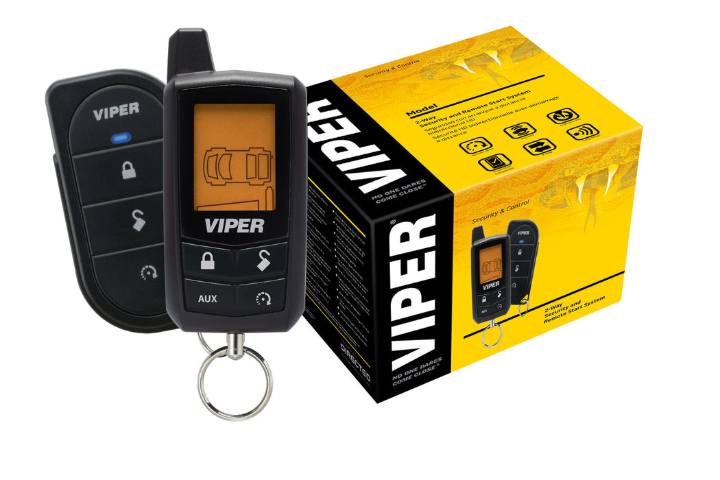 Viper LCD 2-Way Security and Remote Start System 1/4 Mile + 4 DoorLocks 5305V