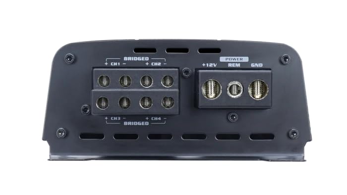 Audiopipe Mini Motorcycle 4 Channel 1120W Class D Full Range Amplifier APMOX-4200