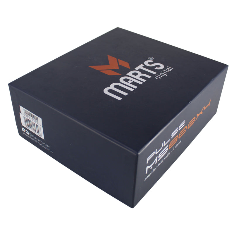 4 Channel 400 watts 2 ohms Class D Compact Full Range Amplifier Marts Digital