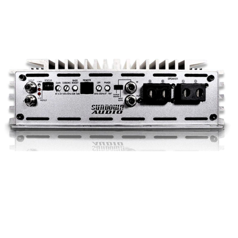 Sundown Car Audio 8000W 1 Ohm Class D Monoblock Amplifier w/ Bass Control SALT-8