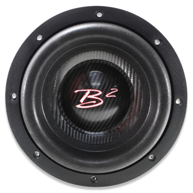 B2 Audio B2-Z6-COMBO7 w/ZERO6 Amp & 4x RAMPAGE 8" Carbon Fiber Subs