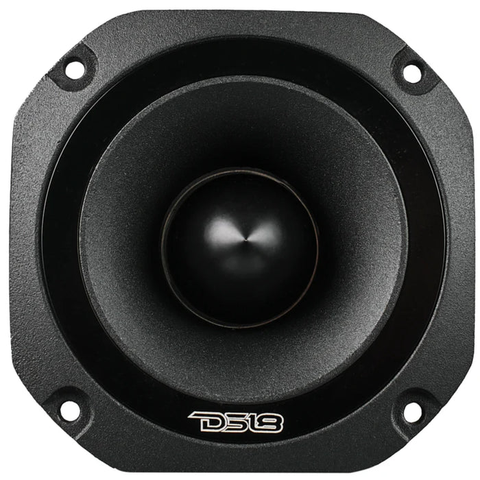 DS18 PRO 4" Tweeter 1.5" Titanium VC 8-Ohm 200-Watt Super Bullet Black