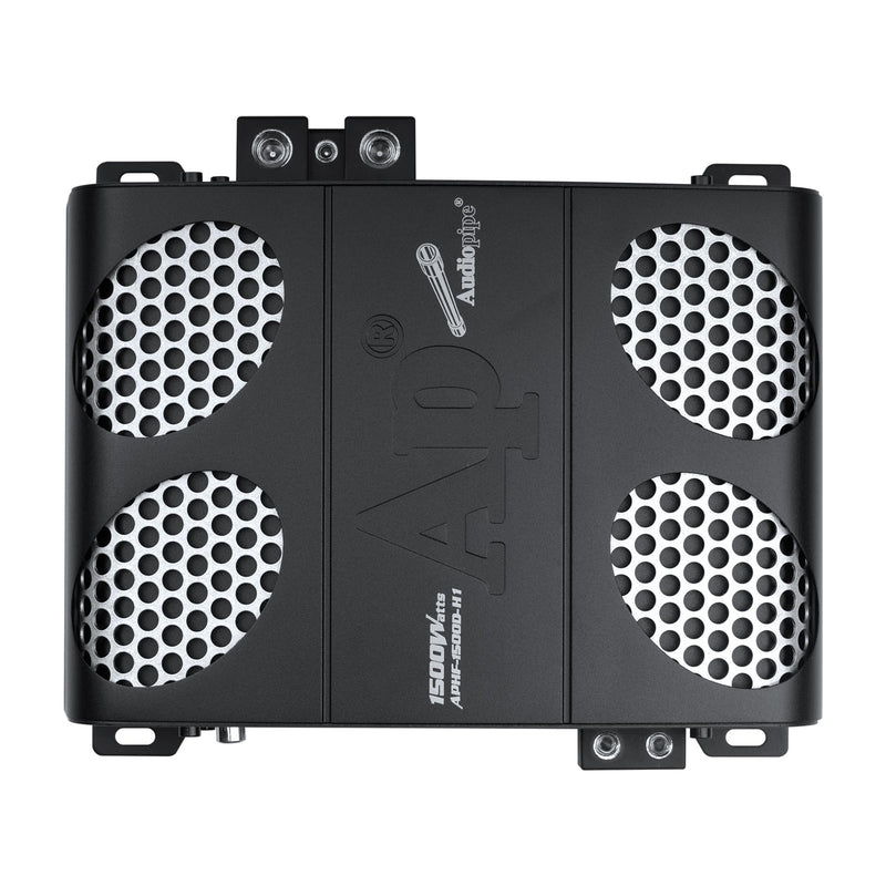 Audiopipe APHF-1500D-H1 1500 Watt Full Range Class D 1-Ohm Monoblock Amplifier