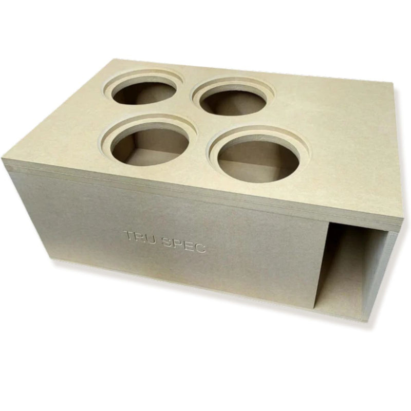 B2 Audio 4x RAGE V3 8" Subwoofer Combo with Tru Spec Four-Up Enclosure