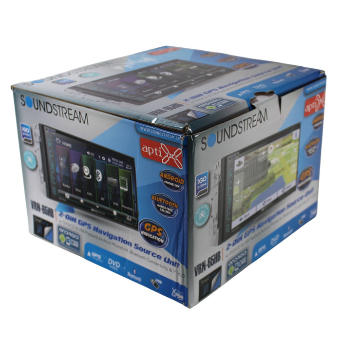 7" Multimedia Touchscreen Headunit W/ Bluetooth and NAV Soundstream Open Box