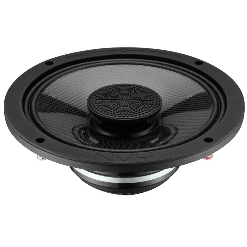8" 250W RMS 4 Ohm Marine Hybrid Speakers Carbon Fiber DS18 NVY-8HDCFSL-N4