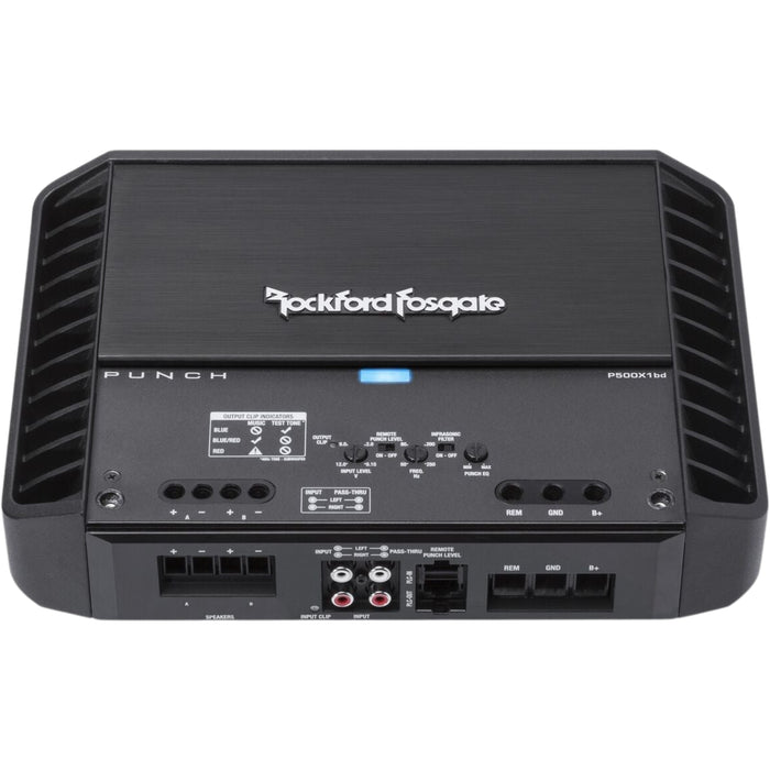 Rockford Fosgate PUNCH 500W Class-BD Monoblock Amplifier / P500X1BD