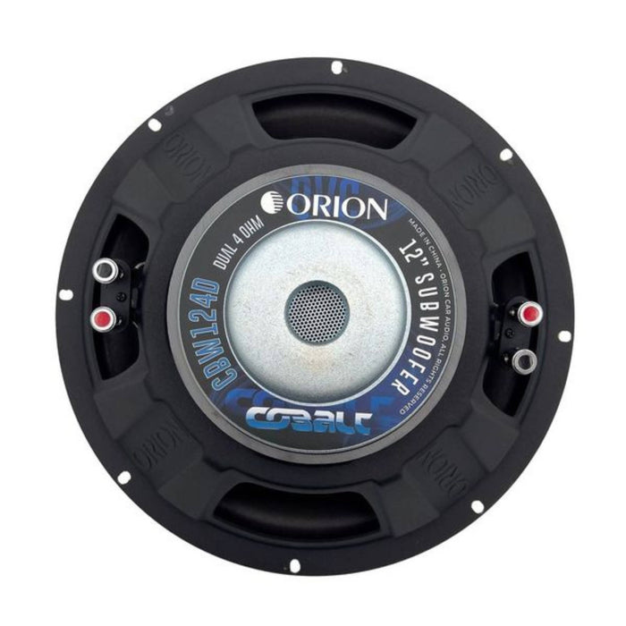 12" 400W RMS | 1600W Peak 4-Ohm 2" DVC Subwoofer ORION COBALT Series / CBW124D