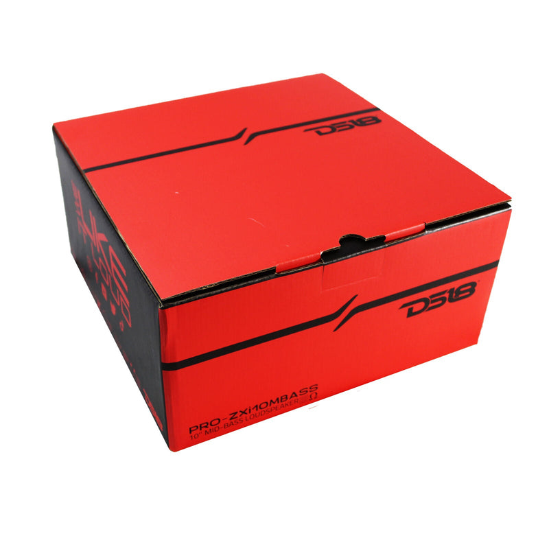 DS18 10" Motorcycle Mid-Bass 1000W 8Ohm Loudspeaker Pro Car Audio PRO-ZXI10MBASS