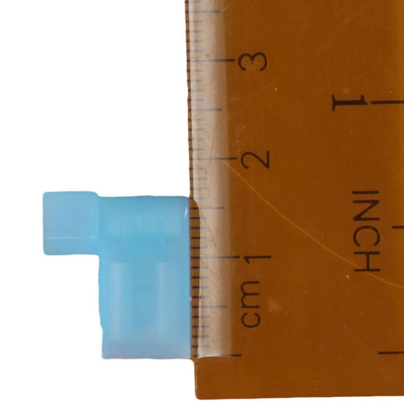 Installation Solutions 90 Degree Flag Spade Female 14/16 GA 100pc Terminals Blue