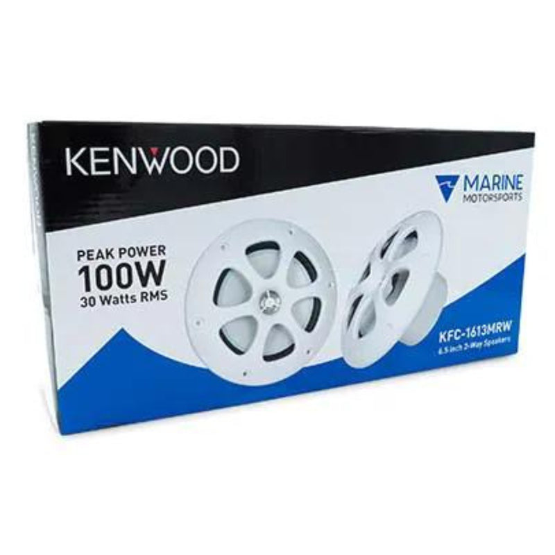 Kenwood Digital Media Receiver /w Bluetooth & 6.5" Marine/Motorsports Speakers