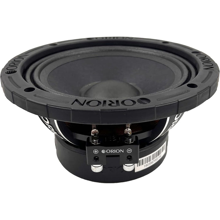 6.5" 350W RMS | 1400W Peak 8-Ohm Midrange Speakers Orion XTR Series / XTX658DC