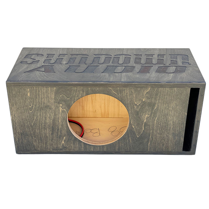 1000W RMS Dual 2 or 4-Ohm 8" X Series V3 Subwoofer w/ Single 8" Birch Ported Box