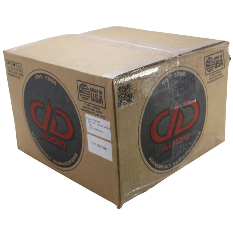 DD Audio 6.5" Dual 4 Ohm 2400W Peak/600W RMS Hi-Def Tuned Subwoofer 1506-D4