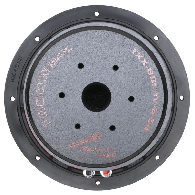 Audiopipe 8" 500 Watt RMS SVC 4-Ohm Composite Cone Subwoofer TXX-BDC-IV-8-S4