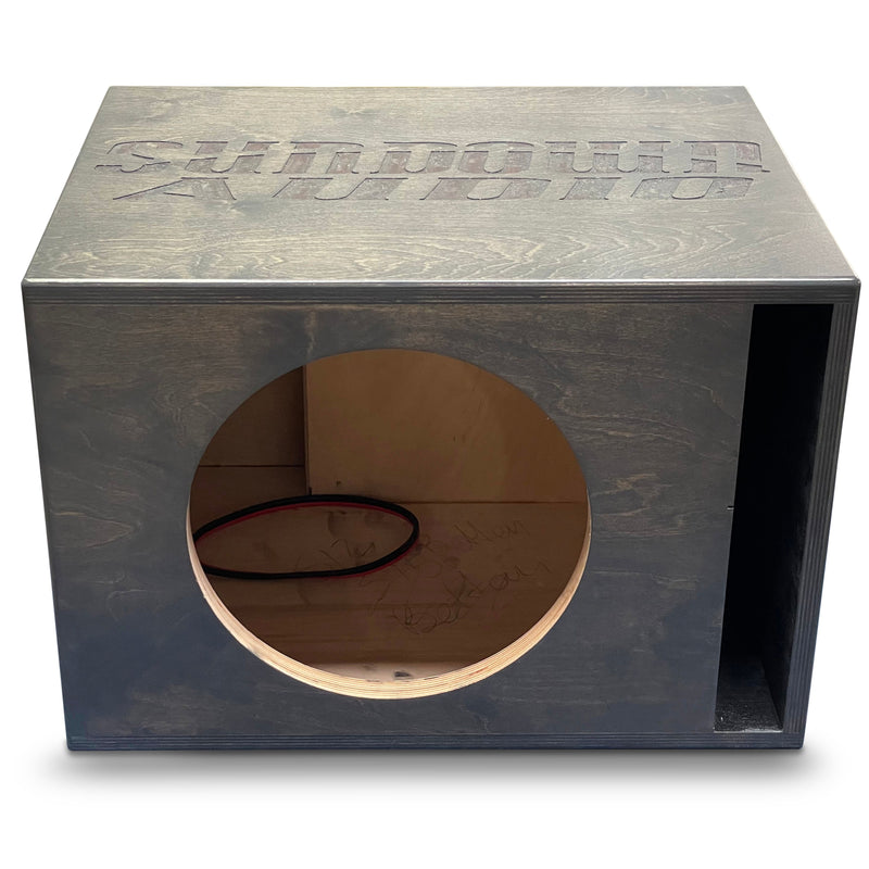 3500W RMS 1 or 2 Ohm DVC 12" Nightshade Subwoofers w/ Single 12" Ported Box