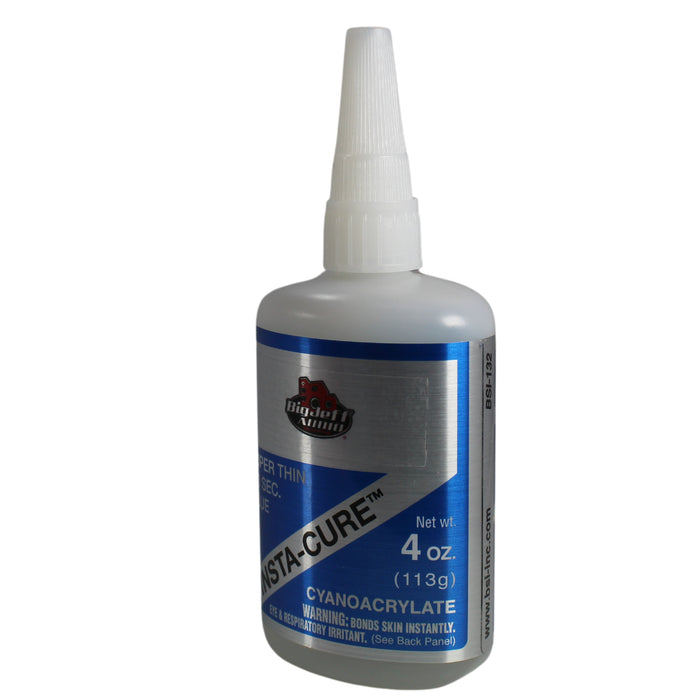 Big Jeff Audio 1/2 to 8 oz Insta-Cure CA Glue Water-Thin, Fast-Acting Adhesive