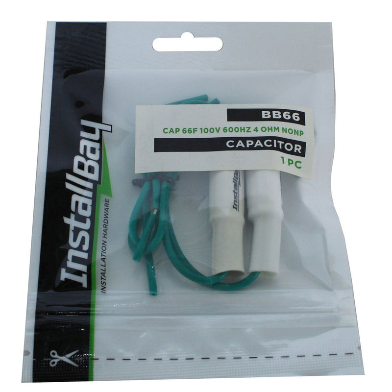 Install Bay Bass Blockers 600Hz @4 ohm|300Hz@8 Ohm Non-Polar Speaker Capacitors