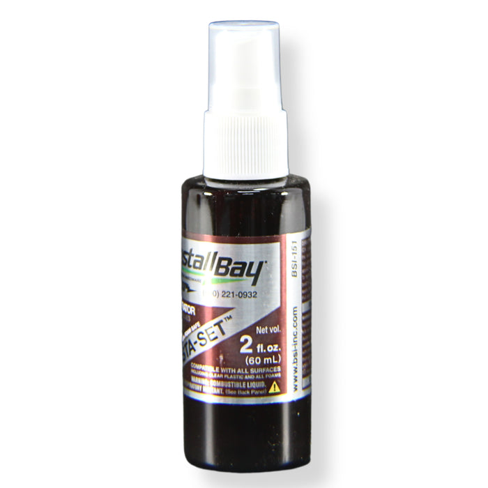 INSTA-SET CA Glue Accelerator Spray Fast-Curing Catalyst 2 o.z Gap Filling Medium