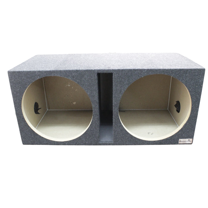 King Boxes 15" Dual Vented Carpeted Universal Subwoofer Box D15V