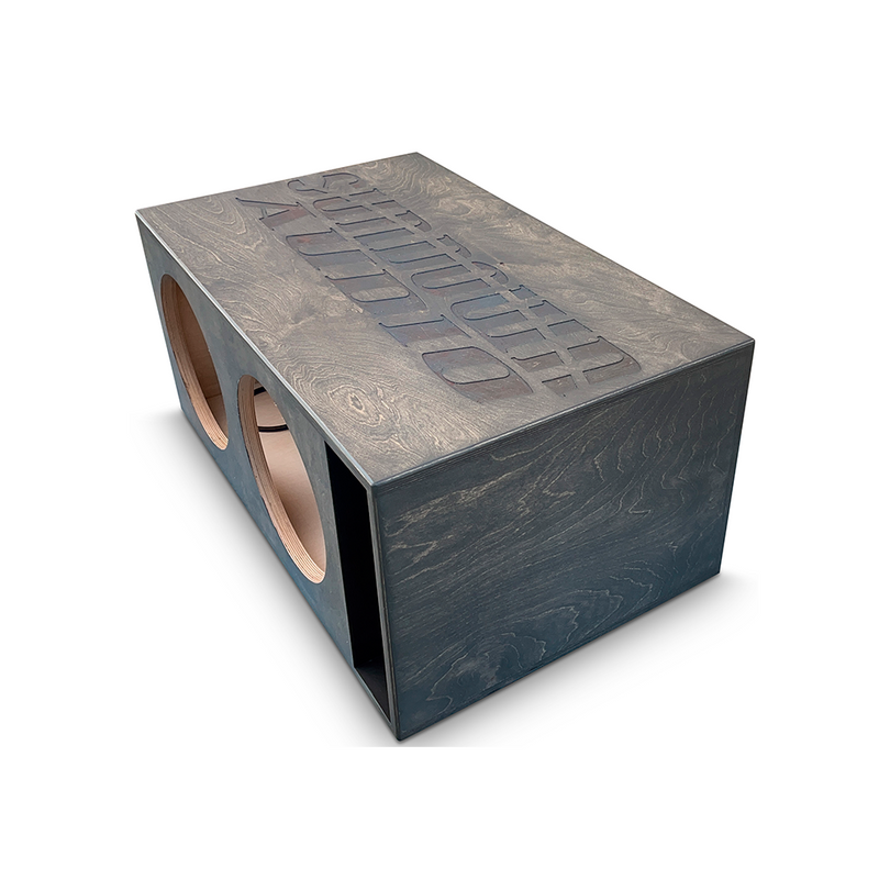 Dual 12" Birch Ported Subwoofer Box for Sundown Zv6 Series
