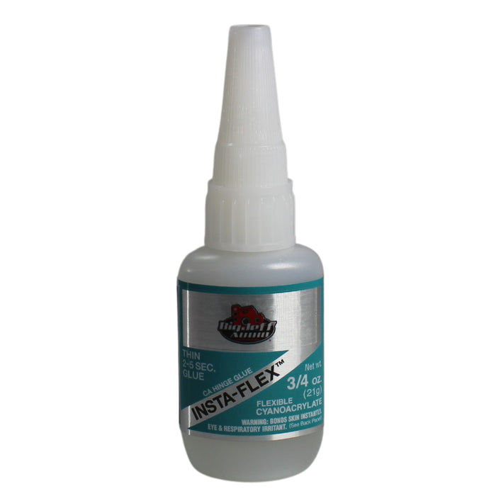 Big Jeff Audio 2-5 Seconds 3/4 oz Insta-Flex Flexible Thin Cyanoacrylate Glue