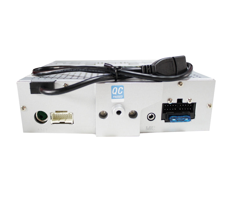 Dual 9" Touchscreen 1 DIN Radio with Bluetooth, Apple CarPlay, & Android Auto