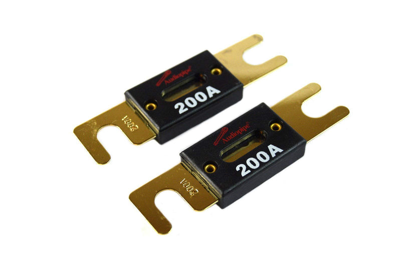 Audiopipe 200 Amp 32V Gold Plated ANL Car Audio Fuses AP-ANL-200A
