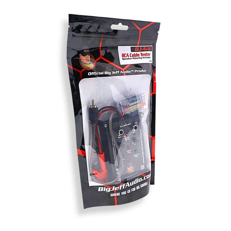 Handheld 9V Speaker Polarity Tester and Tone Generator / RCA Tester
