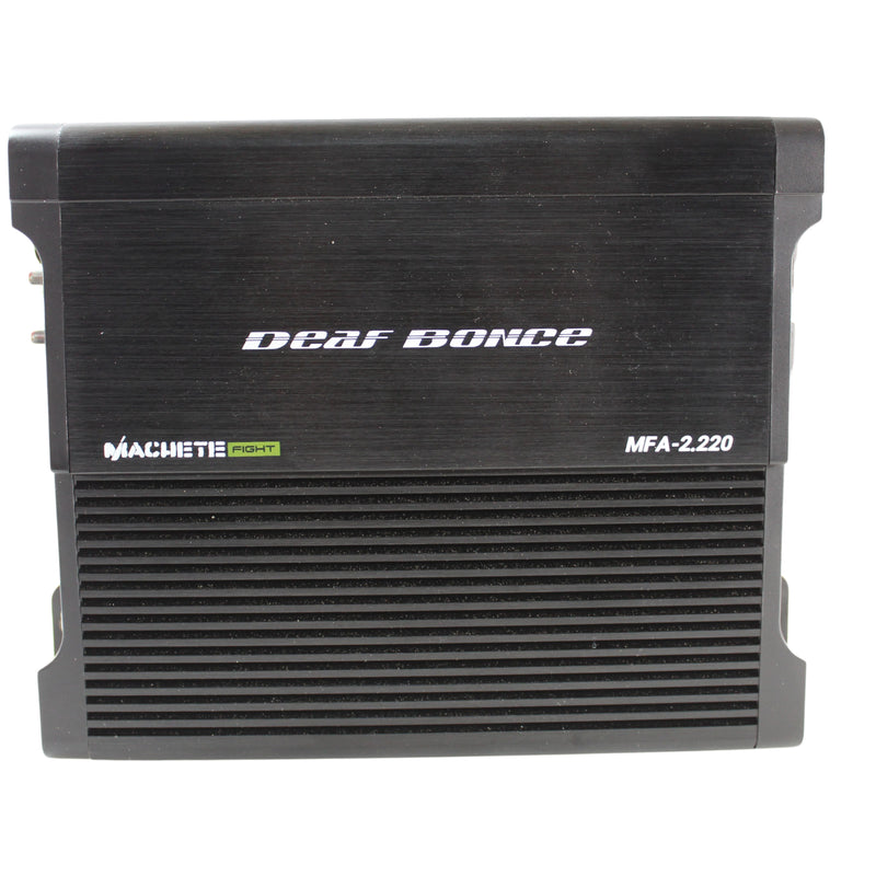 Deaf Bonce Machete Fight 220 Watt 2 Channel Class D Amplifier MFA-2.220 OPEN BOX