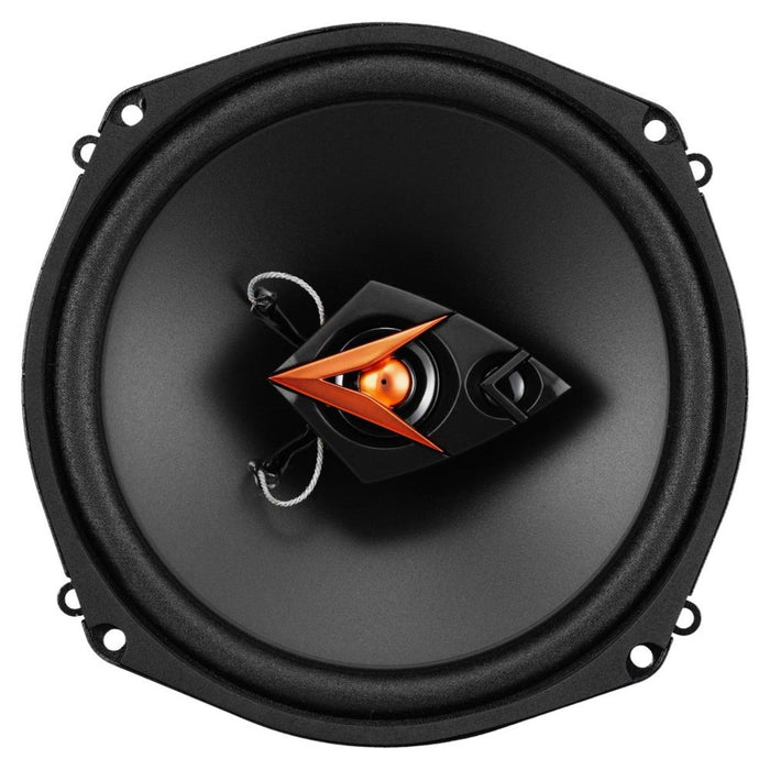 Cadence 6.75" 55 Watt RMS 4-Ohm 3-Way Coaxial Car Audio Speakers Pair IQ675GE