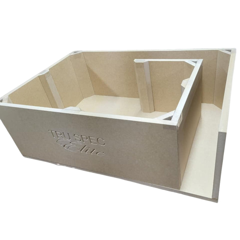 TruSpec Elite 12" Sub Up Port Back Prefab Subwoofer Enclosure for Kicker Solo X