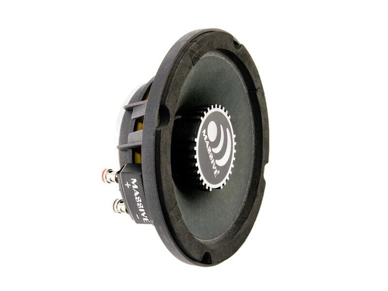 Massive Car Audio 6.5" Shallow Mount Mid-Range Speaker 300 Watts 4 Ohm M6S