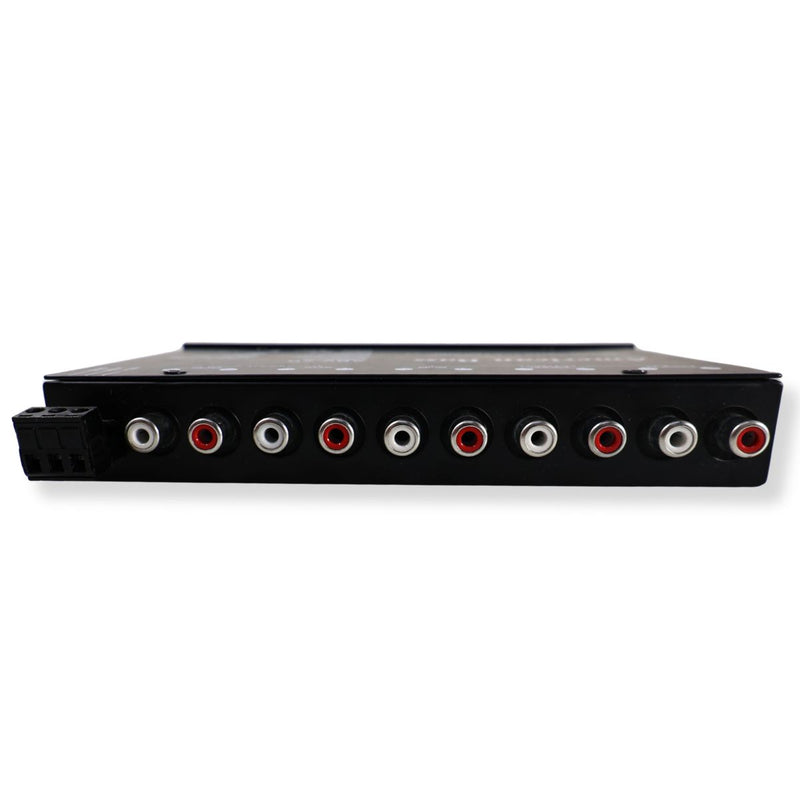 American Bass Equalizer w/ Built-in 7V Line Driver + Digital Voltmeter ABV-7B