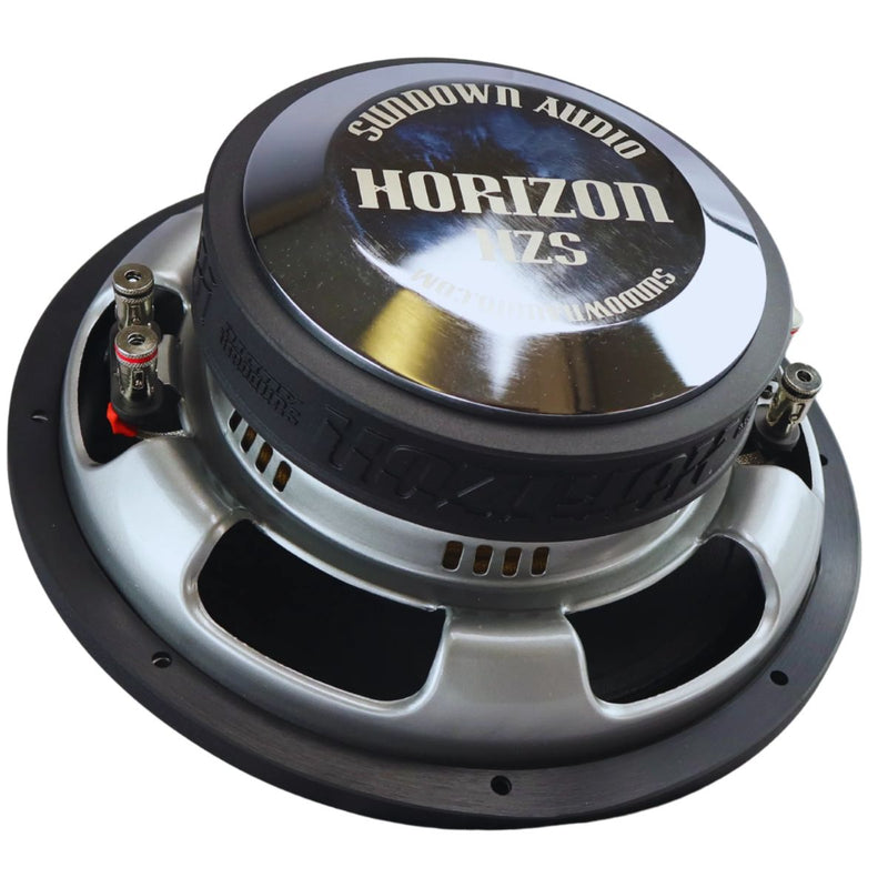 Sundown Horizon 10" 600 Watt RMS Dual 4 Ohm Shallow Mount Subwoofer HZS-10