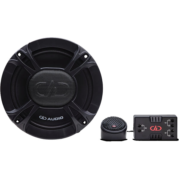 DD Audio E Series 75W RMS S4-Ohm Component Speaker Set DD-E