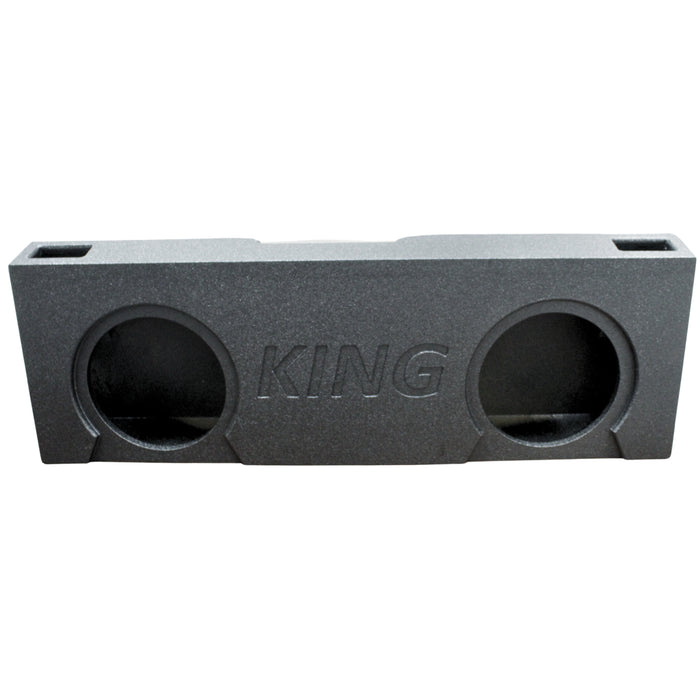 King Boxes 12" Dual Ported Box for 07-13 Silverado/Sierra Crew Cab AK-GMC17-12