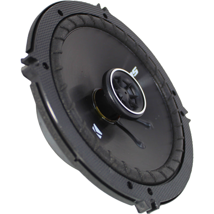 Kicker DS Series 6.5" 60W RMS 4-Ohm 2-Way Coaxial Full Range Speakers /43DSC6504