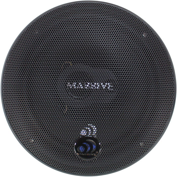 Massive Audio MX Series Shallow 6.5" 50W RMS 4-Ohm Coaxial Speakers OPEN BOX