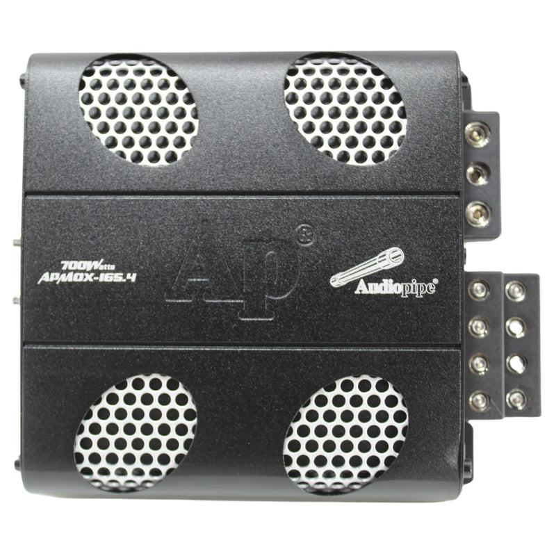Audiopipe APMOX Mini 4-CH 660W Class-D Full Range Amplifier / APMOX-4130